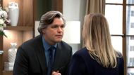 General Hospital's Ezra talking to Laura | Image Source: ABC