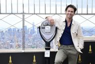 Erin Krakow and Kevin McGarry of When Calls the Heart Visit the Empire State Building - Source: Getty