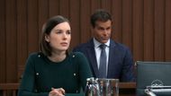General Hospital: Drew and Willow look on as the trial continues | Image: ABC
