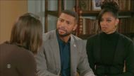 Beyond the Gates: Martin and Kat react to Nicole's telling that Anita has breast cancer | Image: CBS