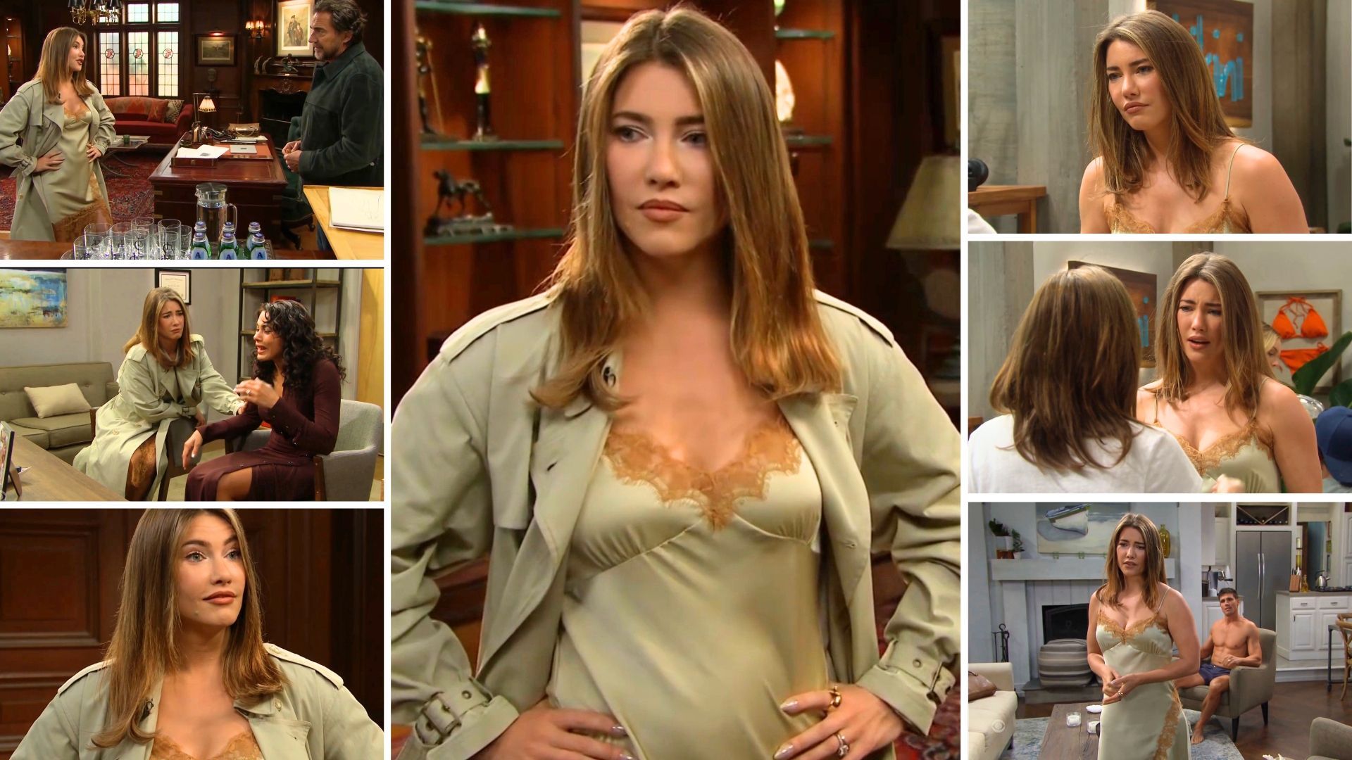 'At Least She Doesn't Have to Change for Bed' — Steffy Confuses B&B Fans With Raincoat-Nightgown Ensemble