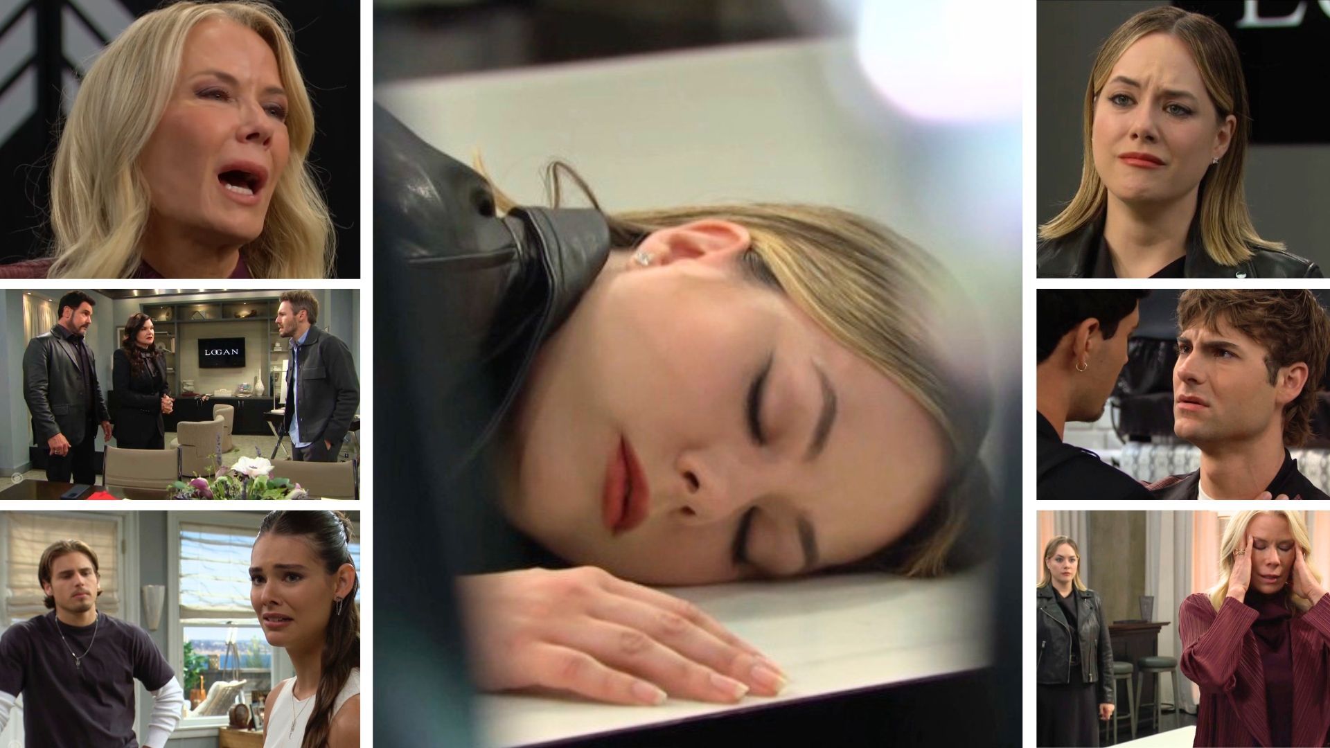 B&B Recap July 3: Brooke Tears Into Hope Until She Collapses on the Floor