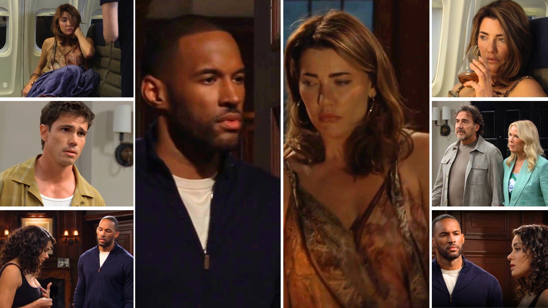 B&B Recap August 14: Drunk Heartbroken Steffy and Drunk Heartbroken Carter Meet in Eric's Office